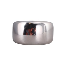 Cartier Nouvelle Bague 18k White Gold Band Ring