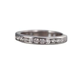 Tiffany & Co Platinum 1.50ctw Eternity Wedding Band Ring