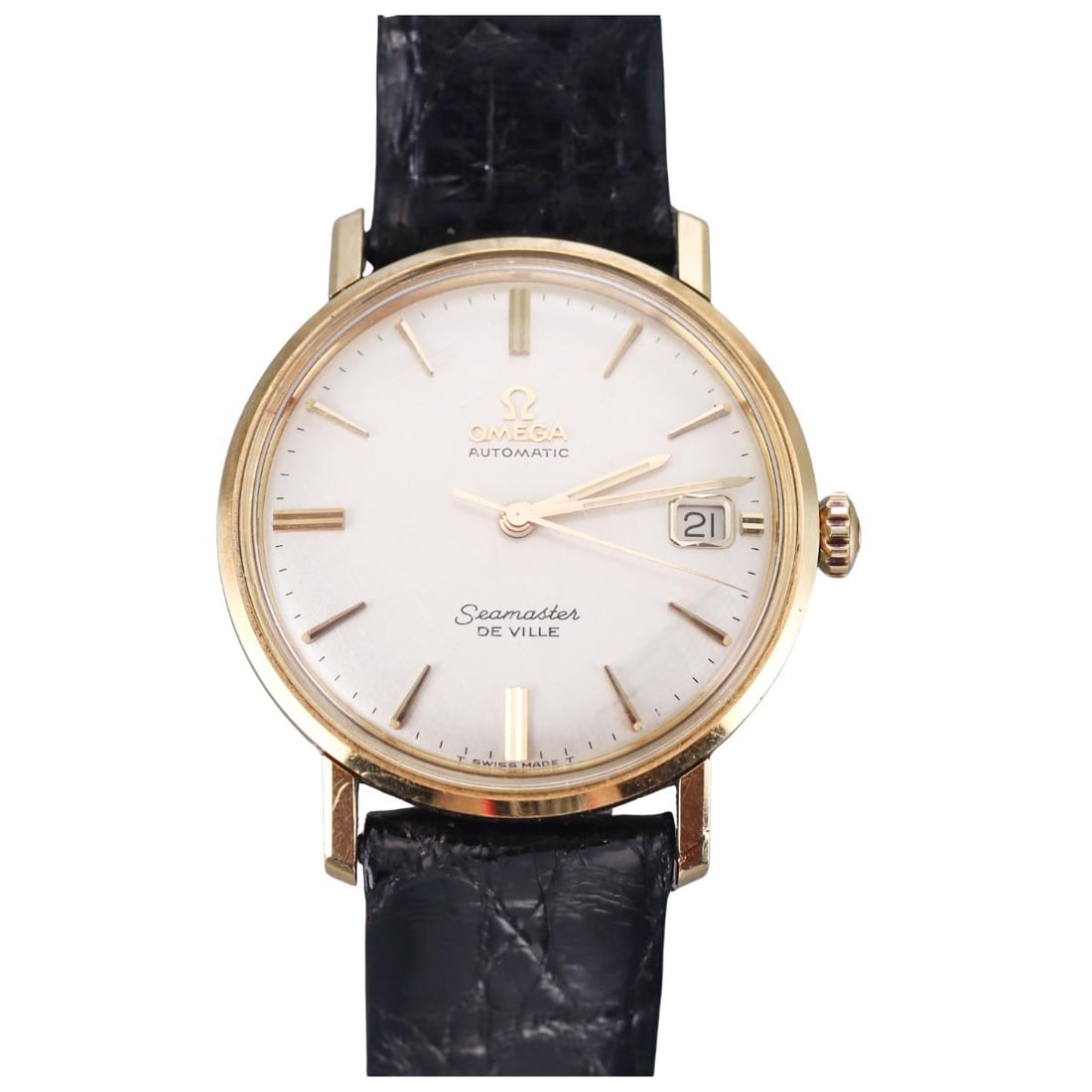 Omega Seamaster De Ville Gold Plated Men's Watch (1 of 4)