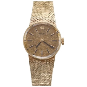 Rolex Vintage 14k Gold Ladies Watch