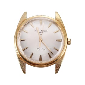 Vintage Baume & Mercier Baumatic 3169 18k Gold Watch