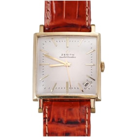 1960s Zenith JFK 18k Gold Watch Cal 2532