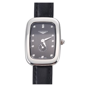 Longines Equestrian Steel Diamond Ladies Watch 16.141.4