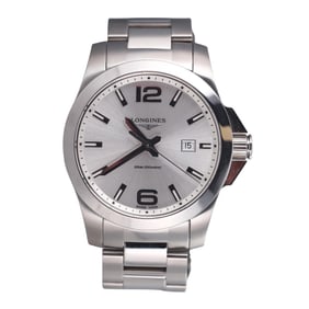 Longines Conquest Stainless Steel Men's Watch L3.760.4