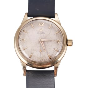 Vintage Omega Automatic Gold Filled Steel Watch