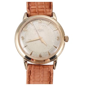 Vintage Omega Automatic 14k Gold Watch