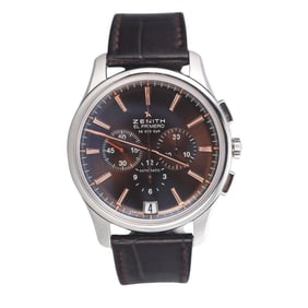 Zenith El Primero Captain Chronograph Watch 03.2110.400/146134