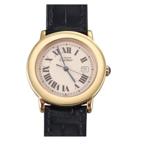 Must de Cartier Vermeil Watch 16001