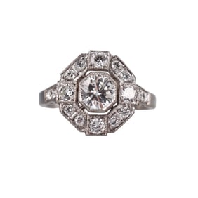 Platinum Diamond Engagement Ring
