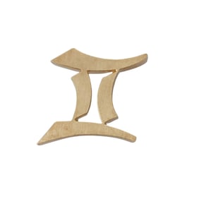 Cartier Vintage 18k Gold Gemini Zodiac Sign Pendant
