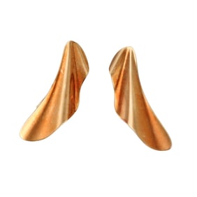Tiffany & Co Elsa Peretti 18k Gold Wing Earrings Ear Climbers