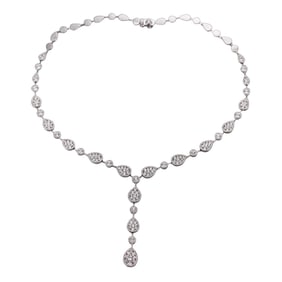 Odelia 18k Gold 6 ctw Diamond Necklace