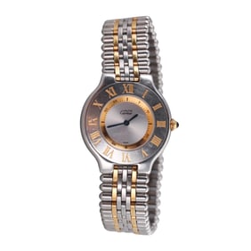 Must de Cartier Two Tone Ladies Watch 1330