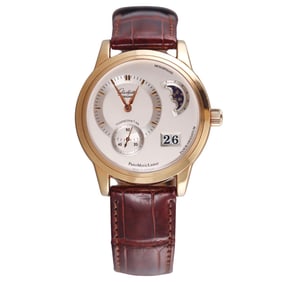 Glashutte Original 18k Rose Gold Art & Technik PanoMaticLunar Watch 9002010104