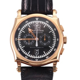 Roger Dubuis Sympathie Chronograph 18k Rose Gold Watch S46.56.53
