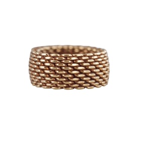 Tiffany & Co Somerset 18k Gold Band Ring