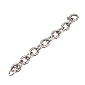 David Yurman Silver Oval Cable Link Bracelet