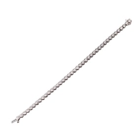 14k Gold 10ctw Lab Grown Diamond Tennis Bracelet