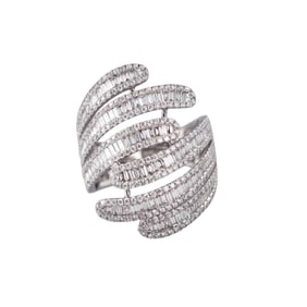 2.47ctw Diamond 18k Gold Ring