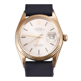 Rolex Oyster Perpetual Date 14k Yellow Gold Watch 1503