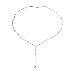 Art Deco 14k Gold Lapel Watch Chain Necklace