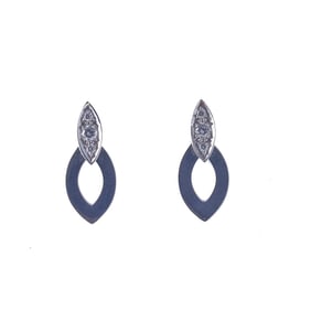 Cartier Diadea Diamond 18k Gold Earrings