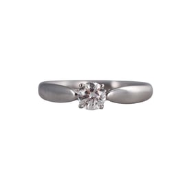 Tiffany & Co Platinum Diamond Engagement Ring