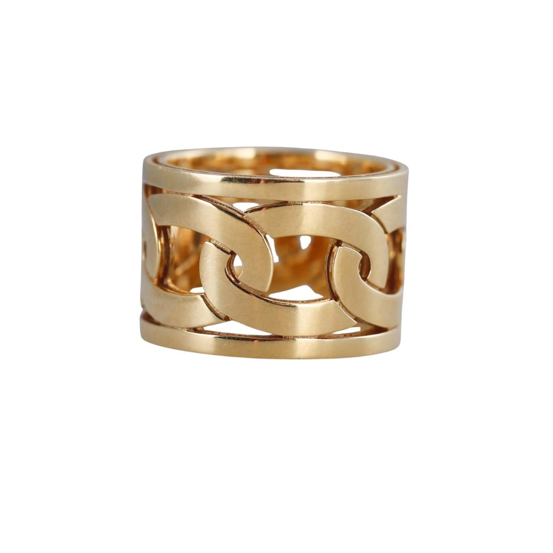 Roberto Coin Navarra 18k Gold Band Ring (1 of 6)