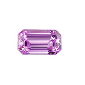 Kunzite 62ct Emerald Cut Loose Gemstone