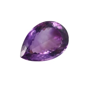 Amethyst 106ct Pear Shape Loose Gemstone