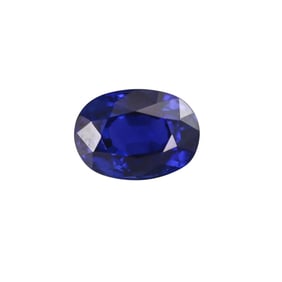 2.04ct GIA No Heat Royal Blue Sri Lankan Sapphire Loose Oval Gemstone