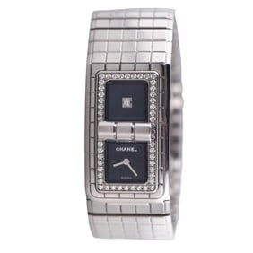 Chanel Code Coco Stainless Steel Diamond Quartz Watch H5145