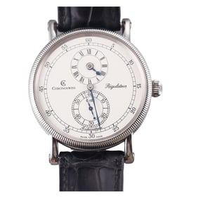 Chronoswiss Regulator Automatic Stainless Steel Watch CH 1223
