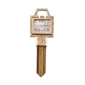 LeCoultre 14k Gold Watch Key