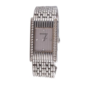 Boucheron Reflet Stainless Steel Diamond Quartz Watch