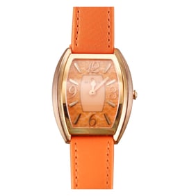 Milus Cirina Gold Tone Stainless Steel Quartz Watch CIR200P