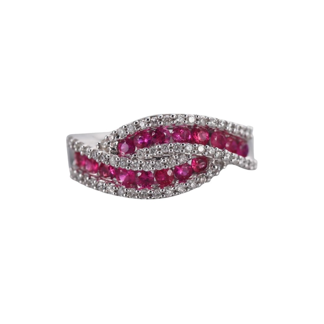 Kallati Gold Diamond Ruby Ring (1 of 3)
