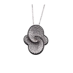 Simon G 18k Gold 1.94ctw Diamond Pendant Necklace