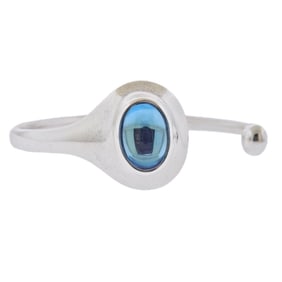 Georg Jensen Vivianna Blue Topaz Silver Bracelet 269