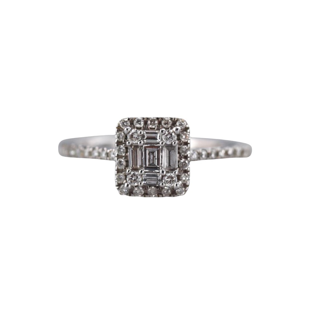 Kallati Gold Diamond Engagement Ring (1 of 3)