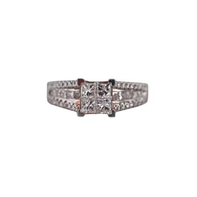 Kallati Rose Gold 1.50ctw Diamond Engagement Ring