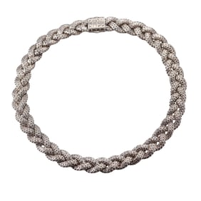 John Hardy Sterling Silver Braided Classic Chain Necklace