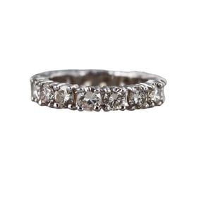 2.50ctw IJ VS Diamond Eternity 14k Gold Ring