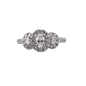 18k Gold Diamond Ring