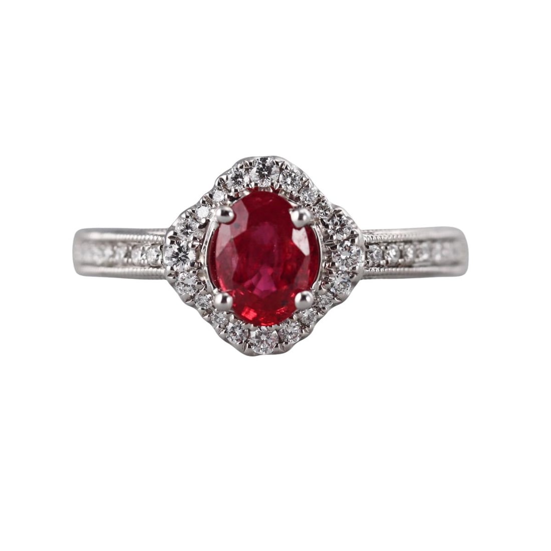 14k Gold Diamond Ruby Ring (1 of 3)