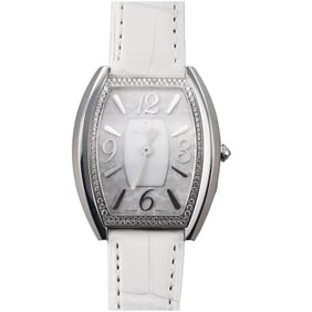 Milus 18k White Gold Diamond Quartz Watch CIR-W01