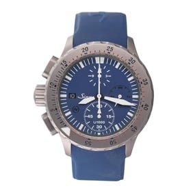 Sinn U1000 B EZM 6 Limited Edition Chronograph Blue Watch