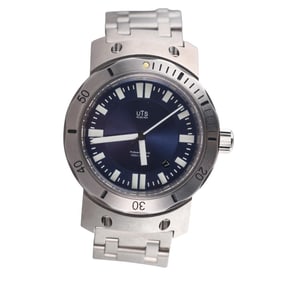 UTS Munchen 1000m Blue Dial Professional Diver's Watch 1.4404