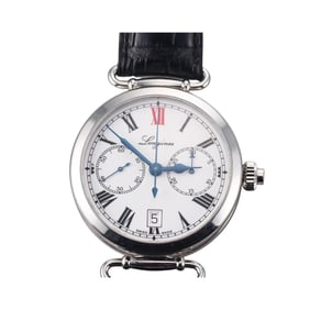 Longines Heritage Limited Edition Chronograph White Dial Watch L27764213