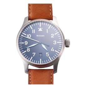 Stowa Flieger Limited Blue Dial 27/100 Automatic Watch
